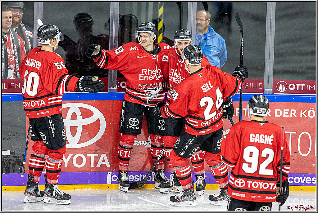 DEL; Koelner Haie - ERC Ingolstadt; Koeln, 03.11.2019
